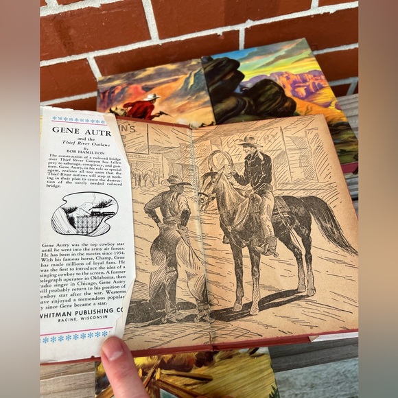 Gene Autry Hardcover Books Original Dustjackets Vintage 1940s Cowboy Lot Of 4 - Picture 6 of 15